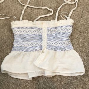 barely worn free people top!